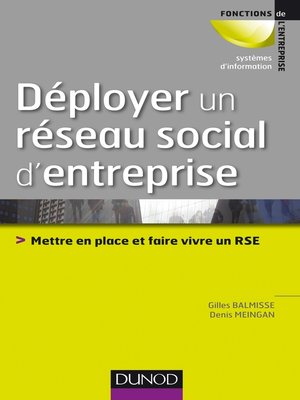 cover image of Déployer un réseau social d'entreprise